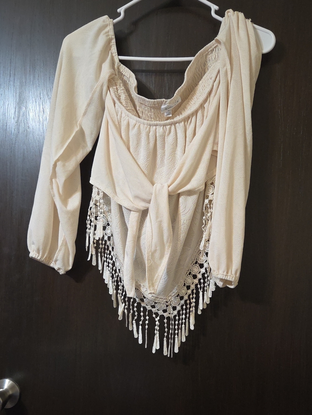 Willow & Root cream top Medium